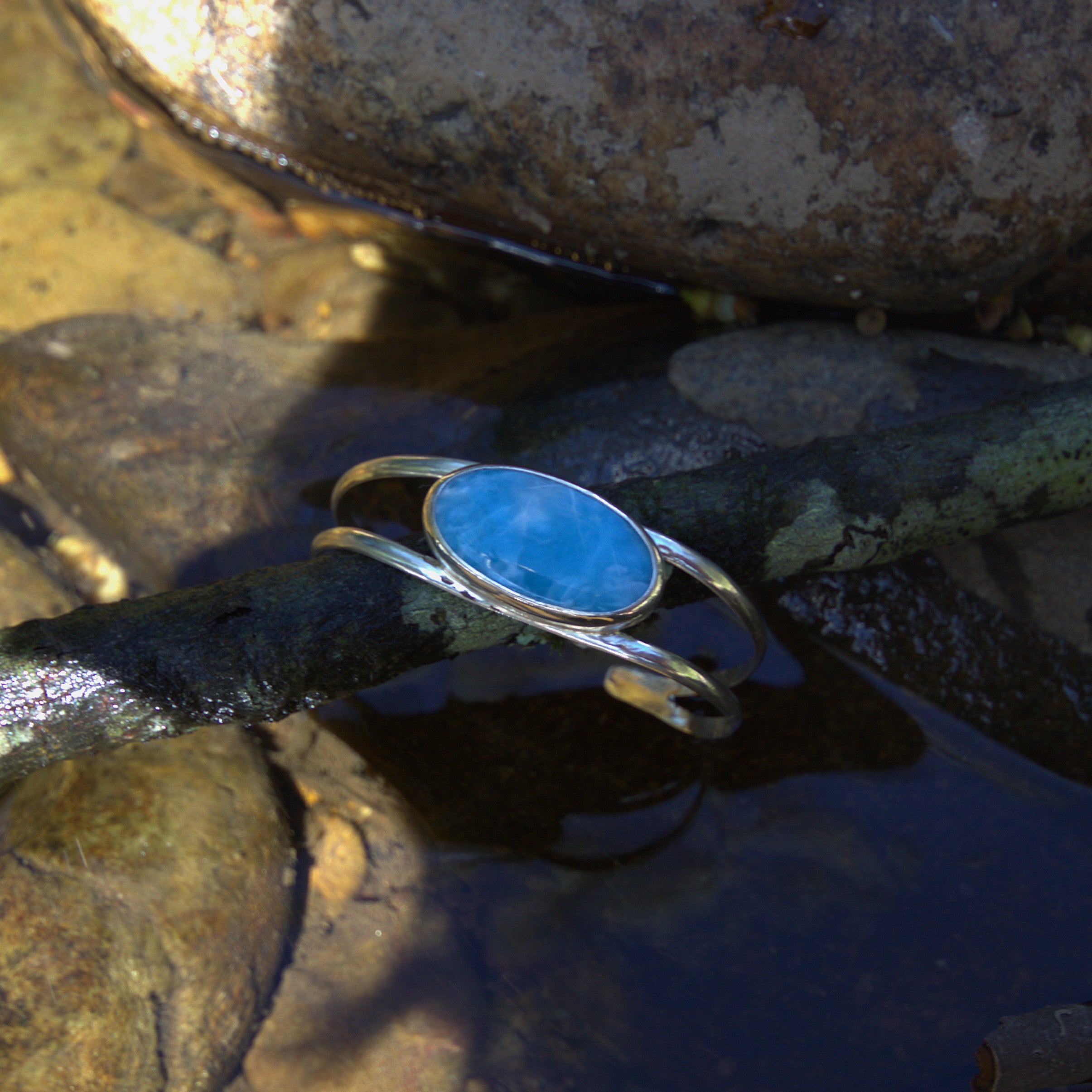 Larimar Cuff