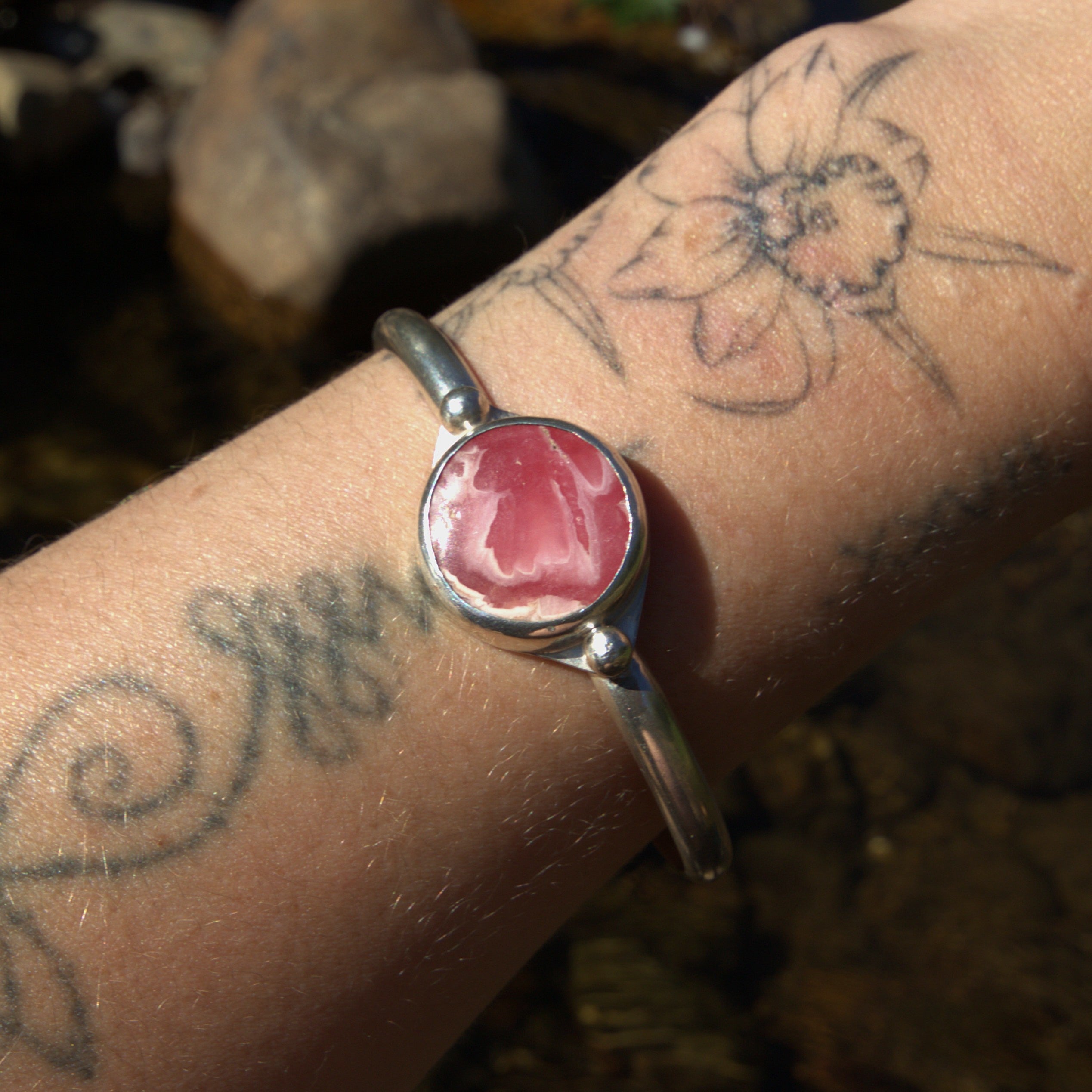 Rhodochrosite Cuff